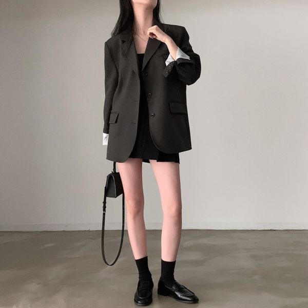 Korea 簡約質感西裝外套-3色 Korea 簡約質感西裝外套-3色