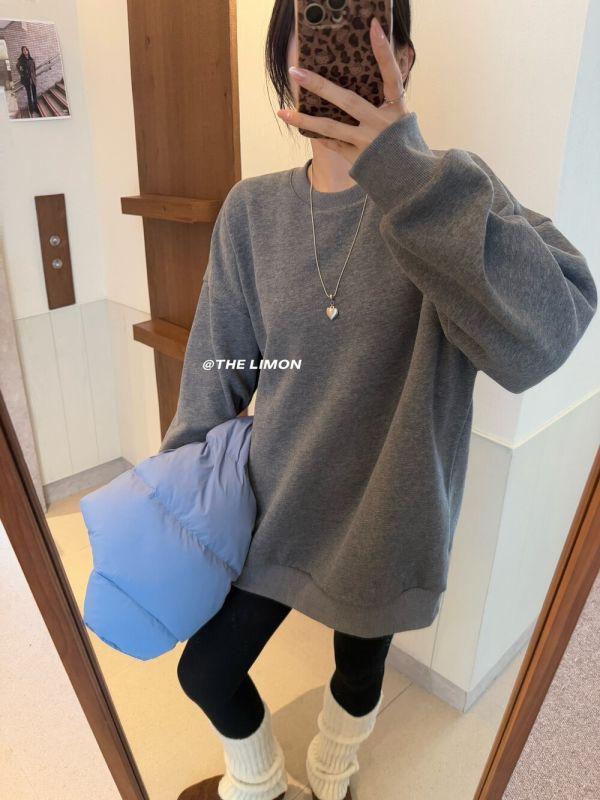 加絨寬鬆 慵懶減齡實穿棉衣-4色 加絨寬鬆 慵懶減齡實穿棉衣-4色