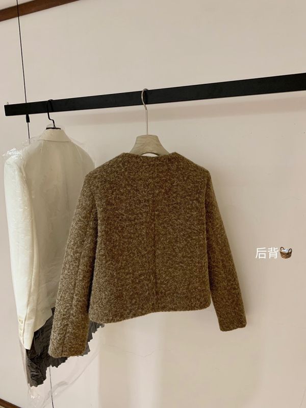 毛呢小香風韓系千金加厚上衣外套-4色 毛呢小香風韓系千金加厚上衣外套-4色