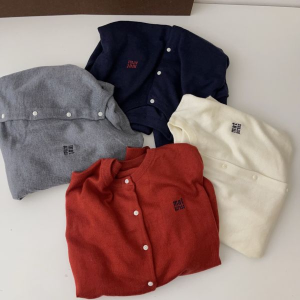 早秋上衣/開衫兩穿 刺繡百搭小清新單品-4色 早秋上衣/開衫兩穿 刺繡百搭小清新單品-4色