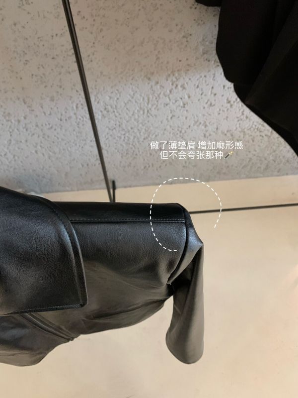 帥氣復古pu皮質感皮外套 帥氣復古pu皮質感皮外套