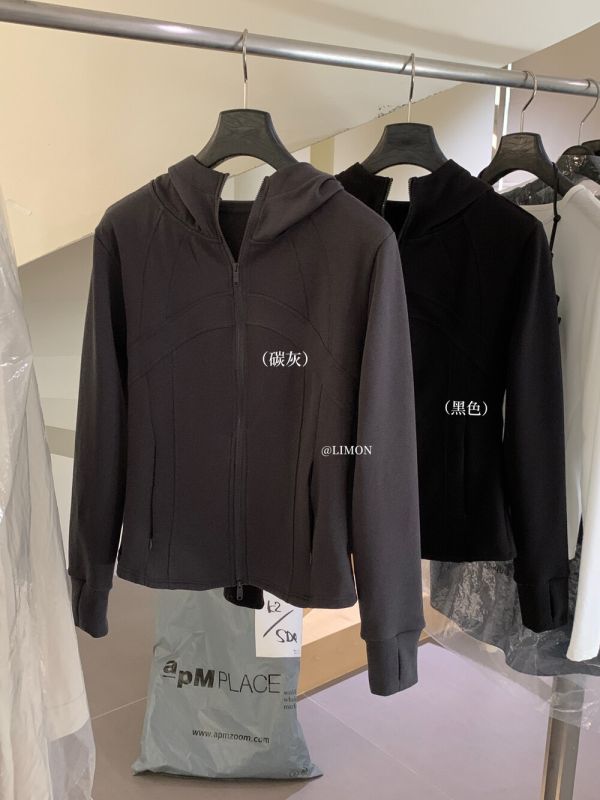 極簡風修身顯瘦薄絨磨毛拉鏈連帽外套-2色 極簡風修身顯瘦薄絨磨毛拉鏈連帽外套-2色