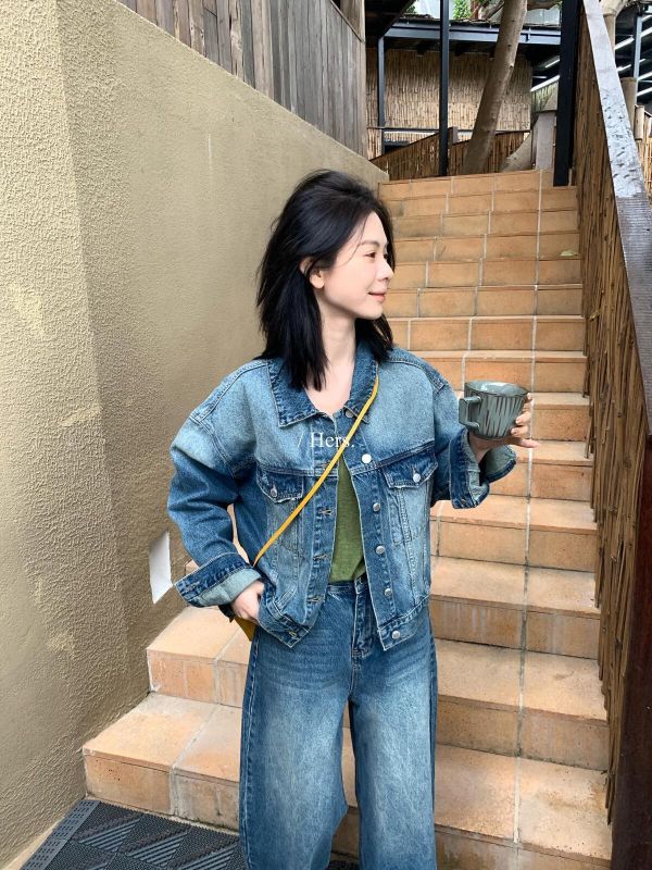 好版型經典復古百搭水洗外套 好版型經典復古百搭水洗外套