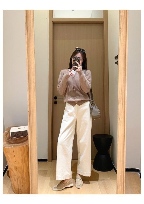 高彈立體剪裁九分窄版香蕉褲-3色 高彈立體剪裁九分窄版香蕉褲-3色