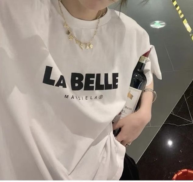 Korea 英文字母T shirt-3色 Korea 英文字母T shirt-3色