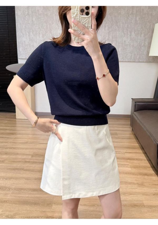 抗皺微彈遮肚 設計感交疊A字裙褲-3色 抗皺微彈遮肚 設計感交疊A字裙褲-3色