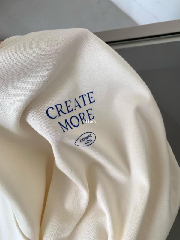 質感簡約字母印花T恤-4色 質感簡約字母印花T恤-4色