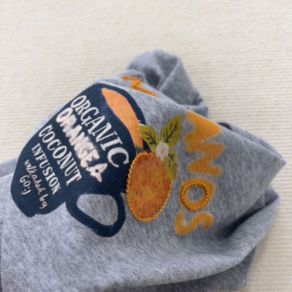 刺繡印花圓領休閒T恤-4色 刺繡印花圓領休閒T恤-4色