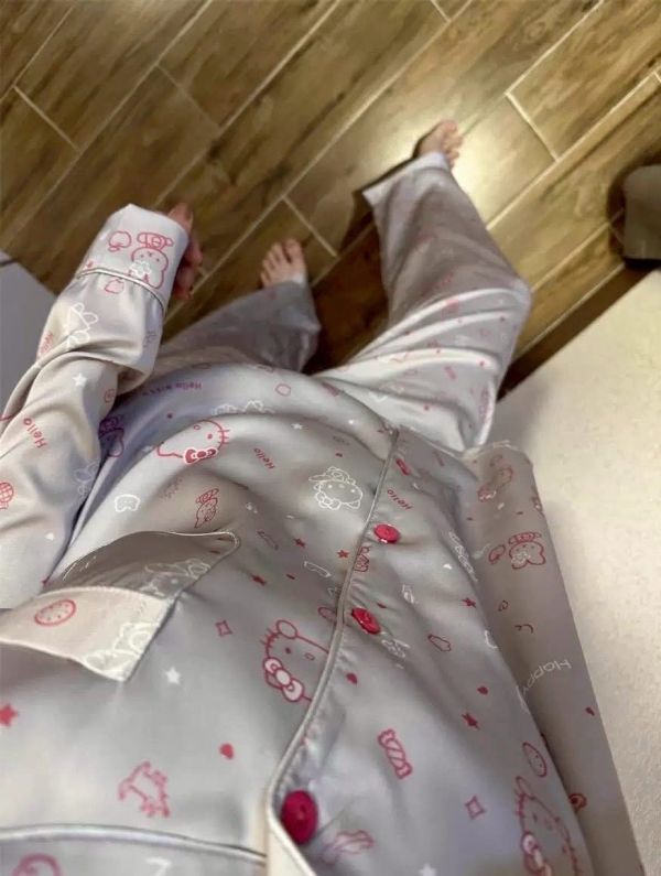 舒服冰絲居家套裝-4色 舒服冰絲居家套裝-4色