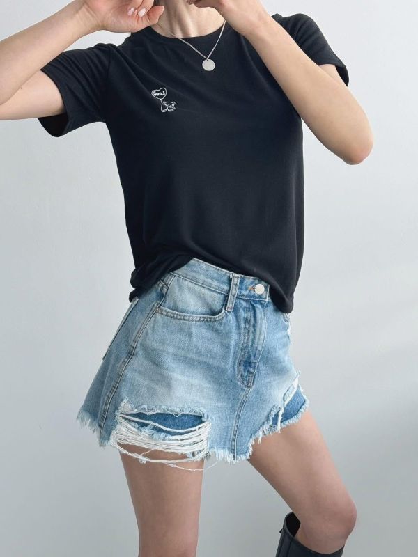 簡約熊熊愛心舒適tee-3色 簡約熊熊愛心舒適tee-3色