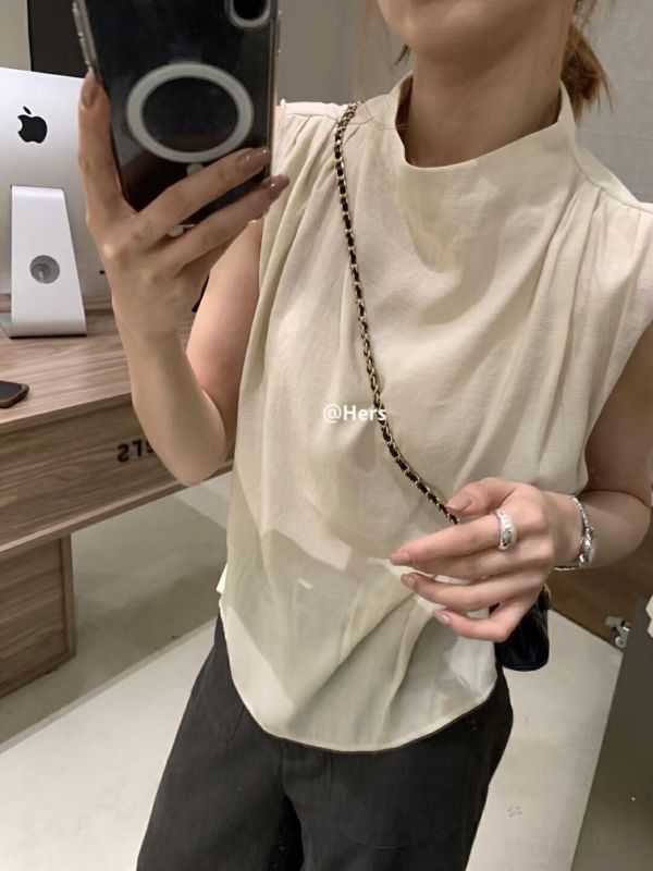 溫柔淑女 天絲捏摺女人味氣質優雅百搭上衣-4色 溫柔淑女 天絲捏摺女人味氣質優雅百搭上衣-4色