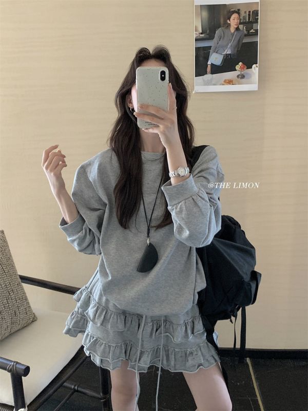 吸睛套裝 甜美休閒兩件套-2色 吸睛套裝 甜美休閒兩件套-2色