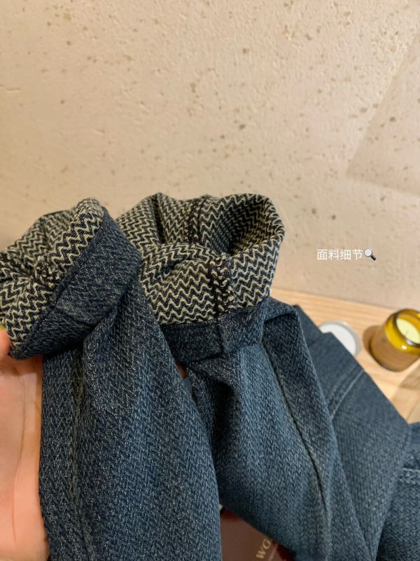 藍調時刻秋復古風做舊顯瘦鈕扣口袋外套 藍調時刻秋復古風做舊顯瘦鈕扣口袋外套