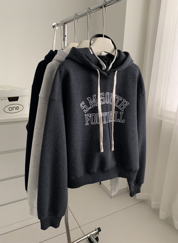 美式復古加絨連帽保暖棉衣-3色 美式復古加絨連帽保暖棉衣-3色