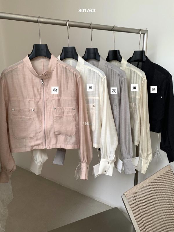 好比例不悶熱～防曬立領拉鍊外套-5色 好比例不悶熱～防曬立領拉鍊外套-5色