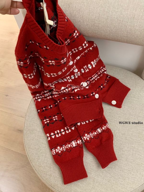 費爾島提花修身針織開衫 費爾島提花修身針織開衫