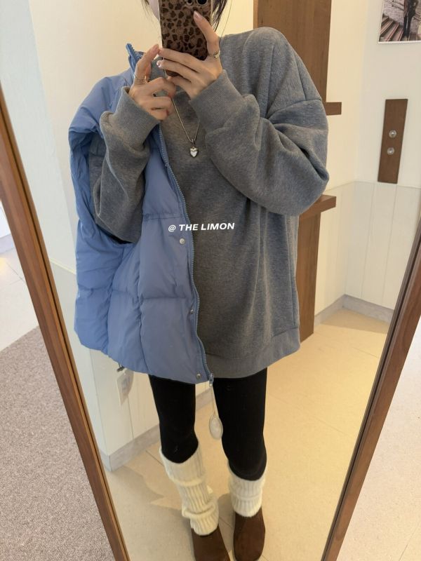 加絨寬鬆 慵懶減齡實穿棉衣-4色 加絨寬鬆 慵懶減齡實穿棉衣-4色