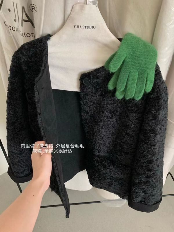 慵懶氣質保暖寬鬆毛毛外套-2色 慵懶氣質保暖寬鬆帽外套-2色