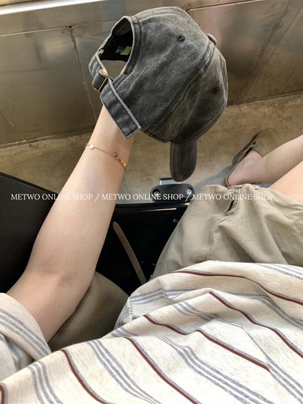 休閒復古條紋寬鬆舒適T 休閒復古條紋寬鬆舒適T