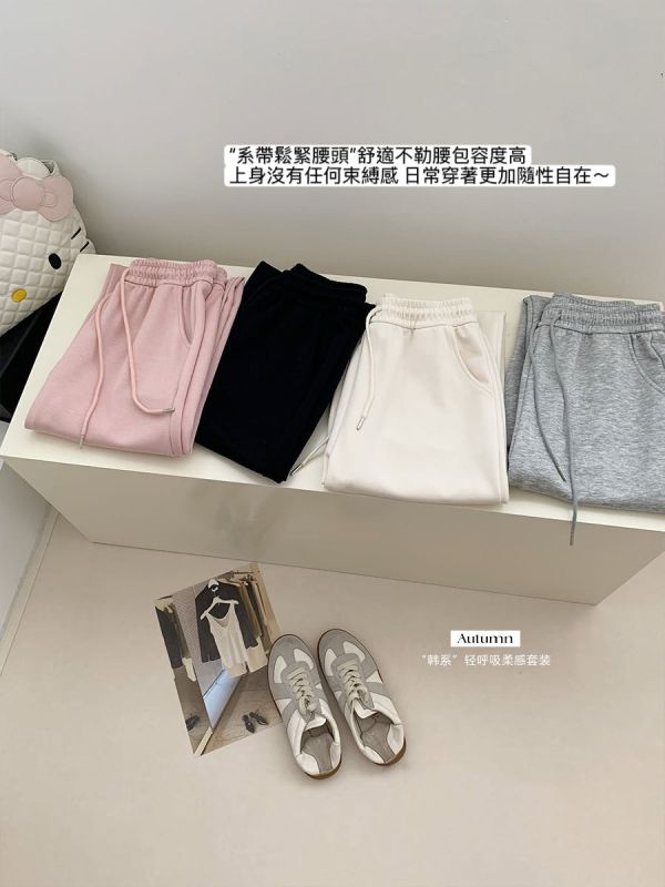 韓系輕呼吸柔感套裝 不軟塌鬆弛感套裝-4色 韓系輕呼吸柔感套裝 不軟塌鬆弛感套裝-4色