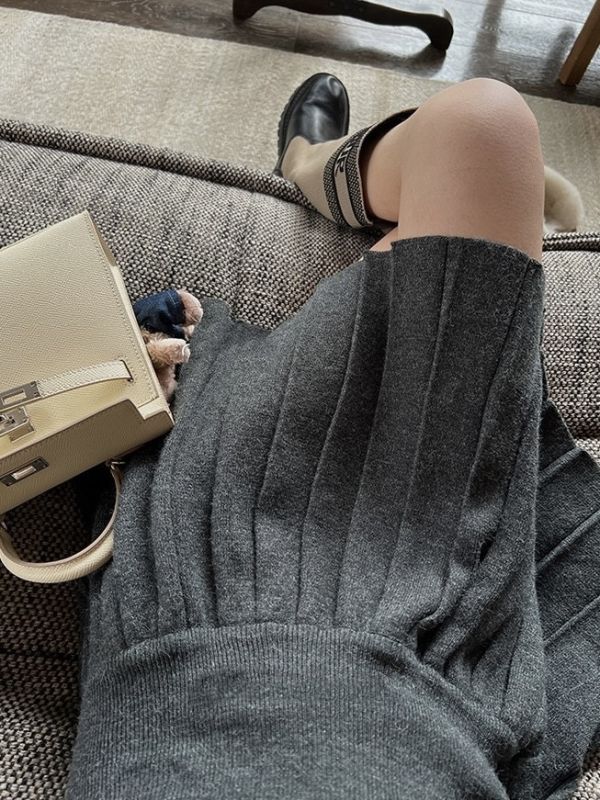 學院風氣質針織三件套-3色 學院風氣質針織三件套-3色