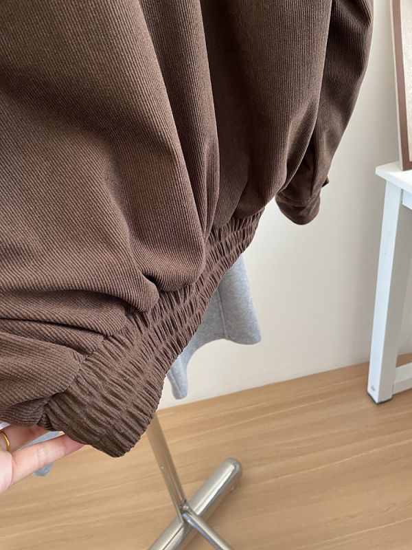 復古燈芯絨工裝短款外套 加厚羊羔毛保暖外套-2色 復古燈芯絨工裝短款外套 加厚羊羔毛保暖外套-2色