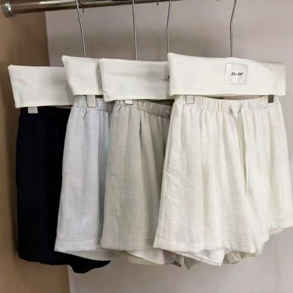 極簡老錢風 肌理感透氣不挑人穿寬鬆短褲-4色 極簡老錢風 肌理感透氣不挑人穿寬鬆短褲-4色