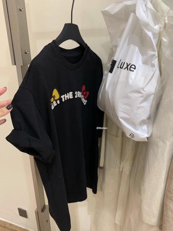 休閒風kitty貓系列卡通寬鬆t恤 休閒風kitty貓系列卡通寬鬆t恤