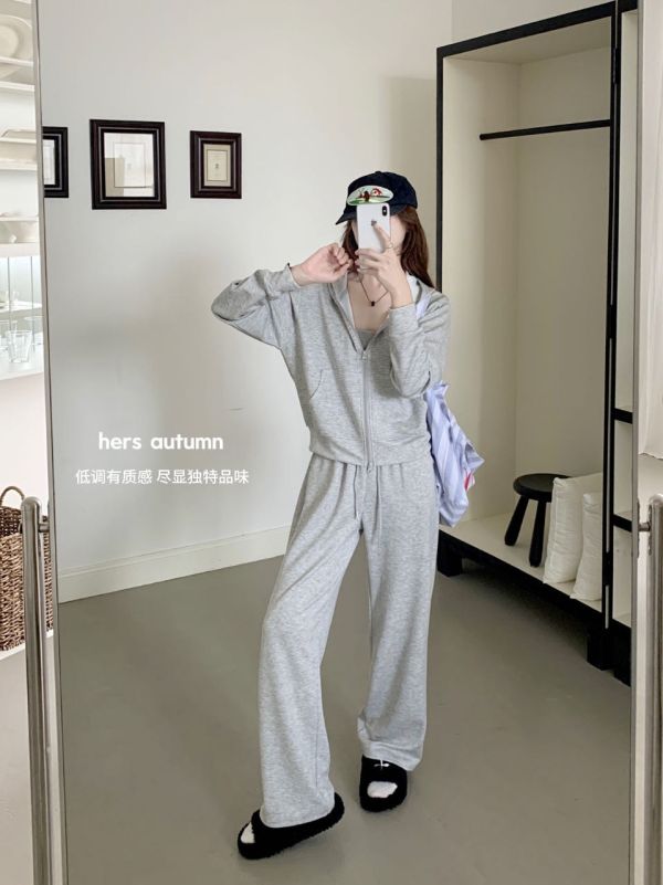 韓系輕呼吸柔感套裝 不軟塌鬆弛感套裝-4色 韓系輕呼吸柔感套裝 不軟塌鬆弛感套裝-4色