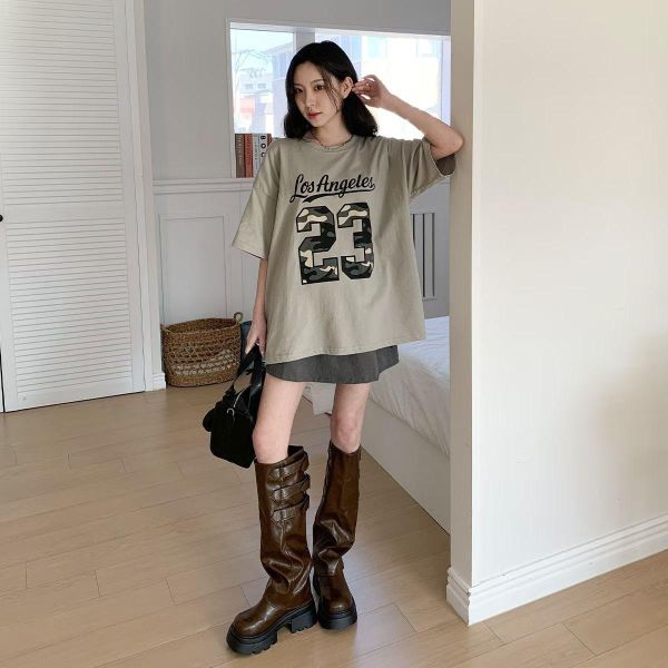 Korea 美式休閒迷彩數字T-3色 Korea 美式休閒迷彩數字T-3色