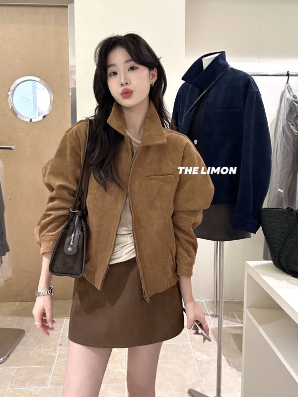 復古寬鬆羊津絨休閒工裝夾克外套-5色 復古寬鬆羊津絨休閒工裝夾克外套-5色