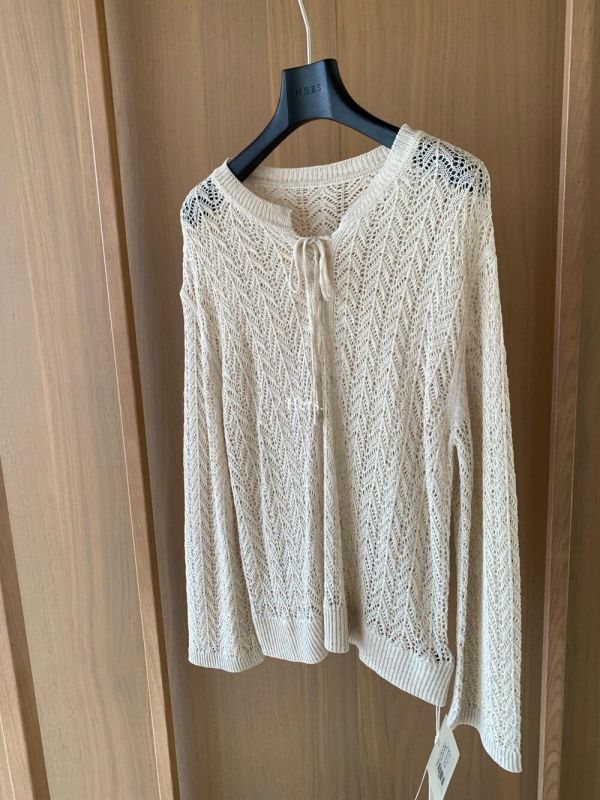 慵懶渡假鏤空綁帶休閒透氣舒適針織上衣 慵懶渡假鏤空綁帶休閒透氣舒適針織上衣