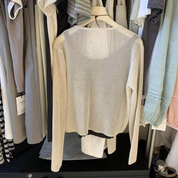 多色 鏤空薄款百搭針織開衫 多色 鏤空薄款百搭針織開衫