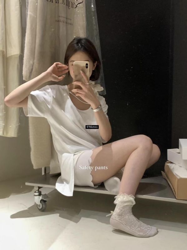 睡覺穿/安全褲 舒適彈力薄款打底褲-3色 睡覺穿/安全褲 舒適彈力薄款打底褲-3色