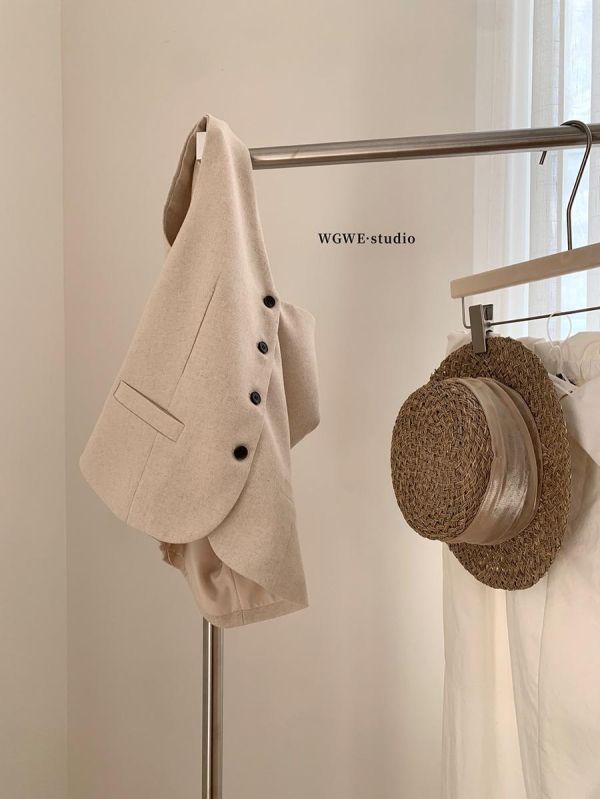 法式老錢風高級感氣質背心-2色 法式老錢風高級感氣質背心-2色