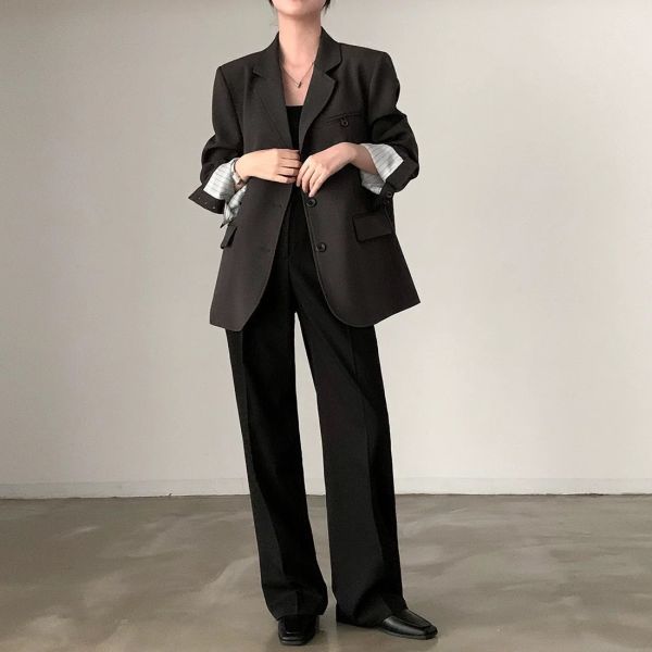 Korea 簡約質感西裝外套-3色 Korea 簡約質感西裝外套-3色