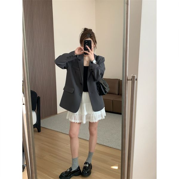 簡約氣質經典百搭西裝外套-2色 簡約氣質經典百搭西裝外套-2色