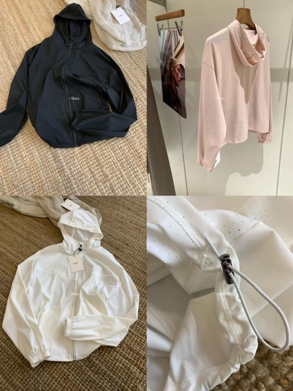 簡約風輕運動戶外連帽外套-4色 簡約風輕運動戶外連帽外套-4色