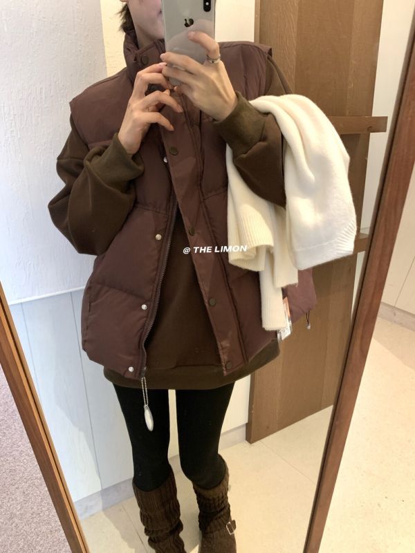 顏色都超美 減齡百搭羽絨背心-11色 顏色都超美 減齡百搭羽絨背心-11色