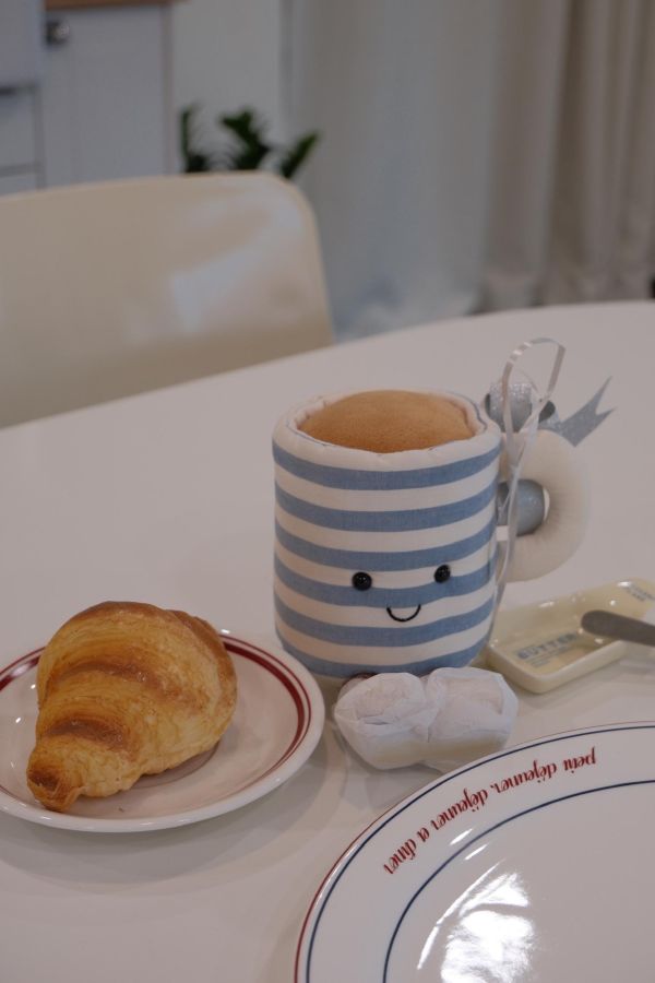 現貨 Jellycat 稀有 條紋茶杯(毛毛腳) 