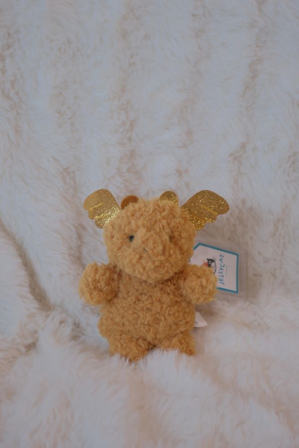 現貨 Jellycat「絕版退休」 little系列 小金龍吊飾 
