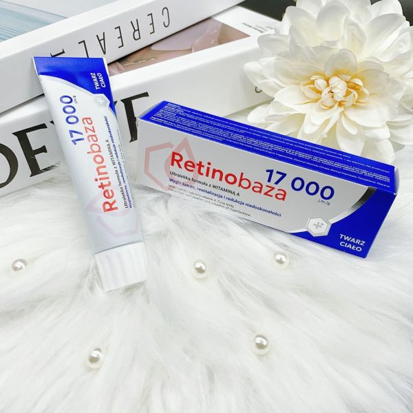 波蘭 Retinobaza 17000 高濃度維他命A修護霜 30g 波蘭,Retinobaza 17000 ,維他命A,高濃度,滋潤,換季保養