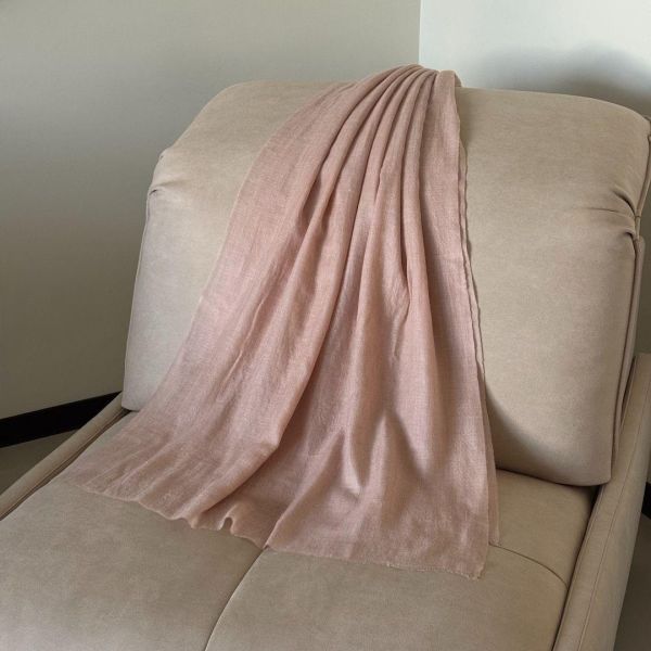 蜜桃粉_手工純羊絨圍巾 (預購) 手工純羊絨圍巾,cashmere,pashmina,scarf,鄭家純,川嵐工作室,圍巾,羊絨圍巾,羊毛圍巾,雞排妹,保暖,薄圍巾,寒流