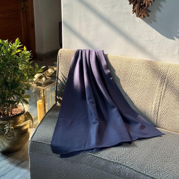 灰藍色_手工純羊絨圍巾厚款(少量現貨) 手工純羊絨圍巾,cashmere,pashmina,scarf,鄭家純,川嵐工作室,圍巾,羊絨圍巾,羊毛圍巾,雞排妹,保暖,薄圍巾,寒流