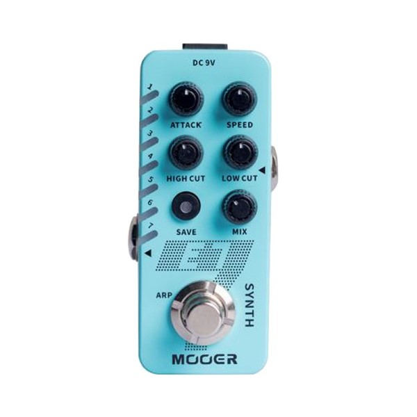 Mooer E7 複音合成效果器【Poly Synth/Arpeggio】 