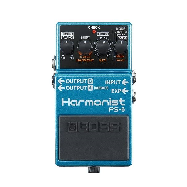 BOSS PS-6 移調效果器 【PS6/Harmonist /電吉他單顆效果器/四種效果/五年保固】 
