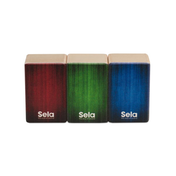 德國品牌 Sela SE108 Mini Cajon Shaker Set 迷你木箱鼓造型沙鈴組 迷你木箱鼓造型沙鈴組