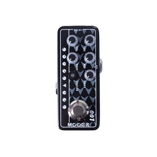 Mooer 001 Gas Station 迷你音箱前級模擬效果器【Micro Preamp】【Diezel Hagen】 