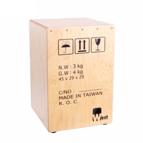 木箱鼓 West 威斯特 W-Box 楓木 專利紙箱設計款 木箱鼓 / 台灣製 Cajon WEST木箱鼓,west鼓,cajon,木箱椅,打擊,爵士鼓,台灣木箱鼓,台灣製木箱鼓,台灣製造木箱鼓,木箱鼓價錢,木箱鼓stand,木箱鼓品牌,木箱鼓推薦