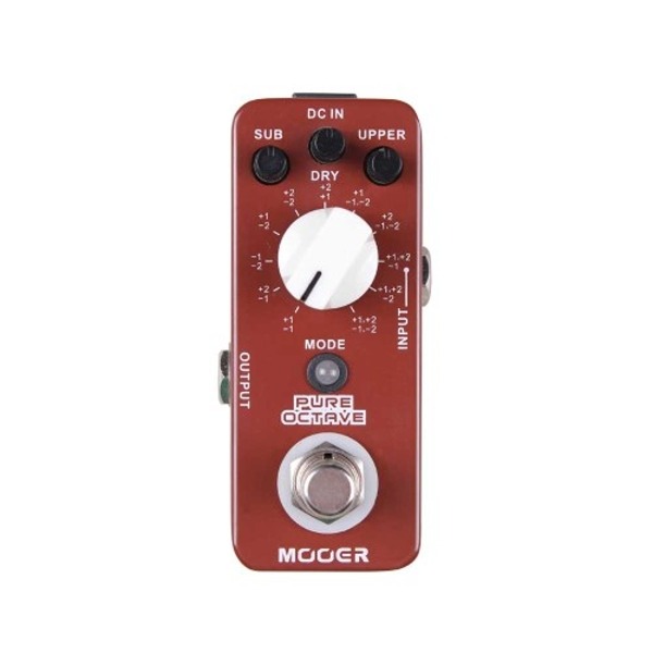 Mooer Pure Octave 八度音效果器【Octave Pedal】【Micro系列Po】 